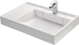 Раковина накладная AQUATON РЕЙН 1A72113KRW010 80 см