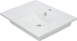 Раковина накладная SANITA LUXE QUADRO QDR60SLWB01 60 см