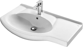 Раковина мебельная SANTEK Коралл 83 1WH110228 83 см белая