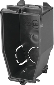 Распределительная коробка LUX-TOOLS пластик с крышкой 70x35 мм