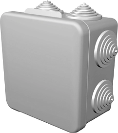 Распределительная коробка GUSI ELECTRIC полипропилен 10,5х5х10,5 см