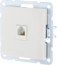 Розетка телефонная CROSSLINK LK60 865504 белая