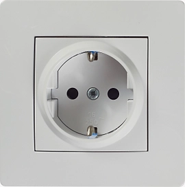 Розетка Oriani 401812 СП 1 постовая с заземлением