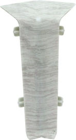 Внутренний угол напольного плинтуса WINART QUADRO соубери 80 мм 2 шт