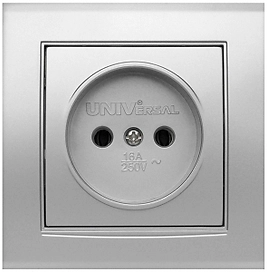 Розетка UNIVersal Бриллиант 7949834