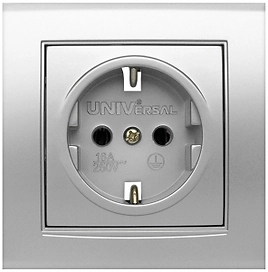 Розетка UNIVersal Бриллиант 7949872