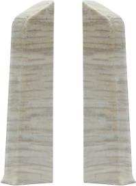 Заглушка напольного плинтуса WINART QUADRO буланый 80 мм 2 шт