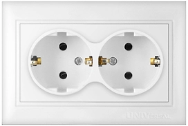 Розетка UNIVersal Севиль C0128