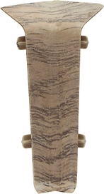 Внутренний угол напольного плинтуса WINART QUADRO элит 80 мм 2 шт