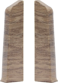 Заглушка напольного плинтуса WINART QUADRO элит 80 мм 2 шт