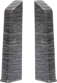 Заглушка напольного плинтуса WINART QUADRO элинга 80 мм 2 шт