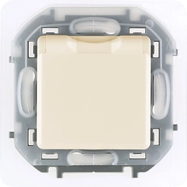 Розетка Legrand Inspiria 673741 слоновая кость