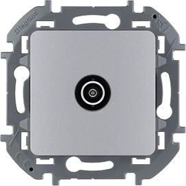 Розетка TV "звезда" LEGRAND INSPIRIA Алюминий