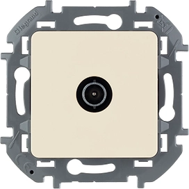 Розетка TV проходная LEGRAND INSPIRIA Слоновая кость