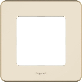 Рамка Legrand Inspiria 1 пост слоновая кость