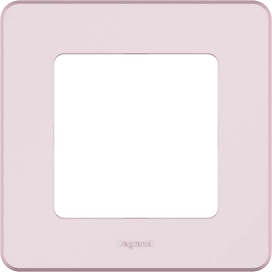 Рамка Legrand Inspiria 1 пост розовый