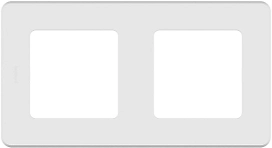 Рамка Legrand Inspiria 2 поста белый