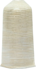 Наружный угол напольного плинтуса WINART QUADRO амаро 80 мм 2 шт