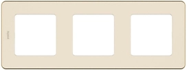 Рамка Legrand Inspiria 3 поста слоновая кость