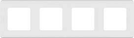 Рамка Legrand Inspiria 4 поста белый