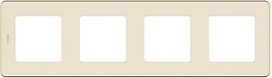 Рамка Legrand Inspiria 4 поста слоновая кость