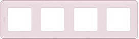 Рамка 4 поста LEGRAND INSPIRIA розовый
