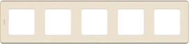 Рамка Legrand Inspiria 5 постов слоновая кость