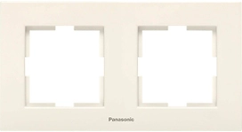 Рамка Panasonic Karre Plus 2 поста бежевый