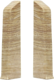 Заглушка напольного плинтуса WINART QUADRO дуб летний 80 мм 2 шт