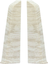 Заглушка напольного плинтуса WINART TERA атлантик 72 мм 2 шт