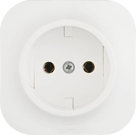 Розетка LEGRAND Quteo 2К 782210 белый