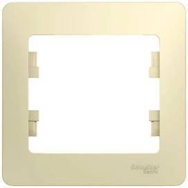 Рамка Schneider Electric GLOSSA GSL000201
