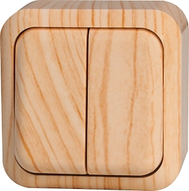 Выключатель OBI 311453 2 клавиши