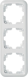 Рамка OBI Medea 3 поста белая