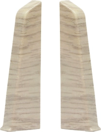 Заглушка напольного плинтуса WINART TERA дуб шимо 72 мм 2 шт