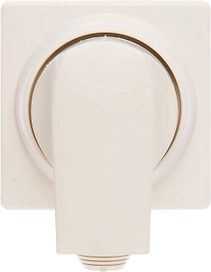  Розетка + вилка Legrand Quteo  белая