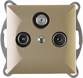 Розетка OBI Julietta 311697 бежевая