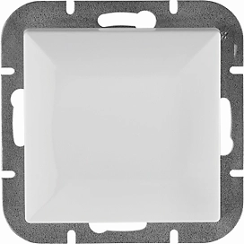 Выключатель OBI Julietta 311707 1 клавиша белый