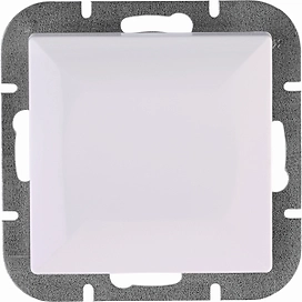 Выключатель OBI Julietta 311715 1 клавиша белый