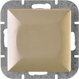 Выключатель OBI Julietta 311717 1 клавиша сатин 