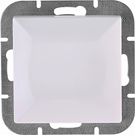 Выключатель OBI Julietta 311723 1 клавиша белый