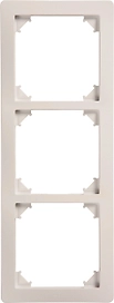 Рамка OBI MARIBO 3 поста белая