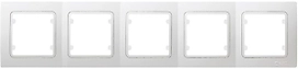 Рамка Makel Manolya 5-местная горизонтальная