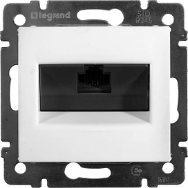 Розетка Legrand Valena RJ45 белый