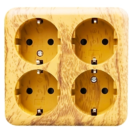 Розетка WOOD 311743 клен