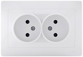 Розетка LUXAR Novo 02.035.01