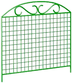 Сетка для клумб 100 см зеленая