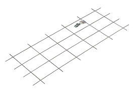 Шпалера для вьющихся растений OBI 150x60 см металл коричневая