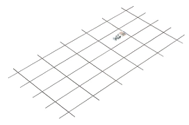 Шпалера для вьющихся растений OBI 150x75 см металл коричневая