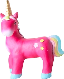 Фигура садовая Unicorn 41x15,5x33 см розовая